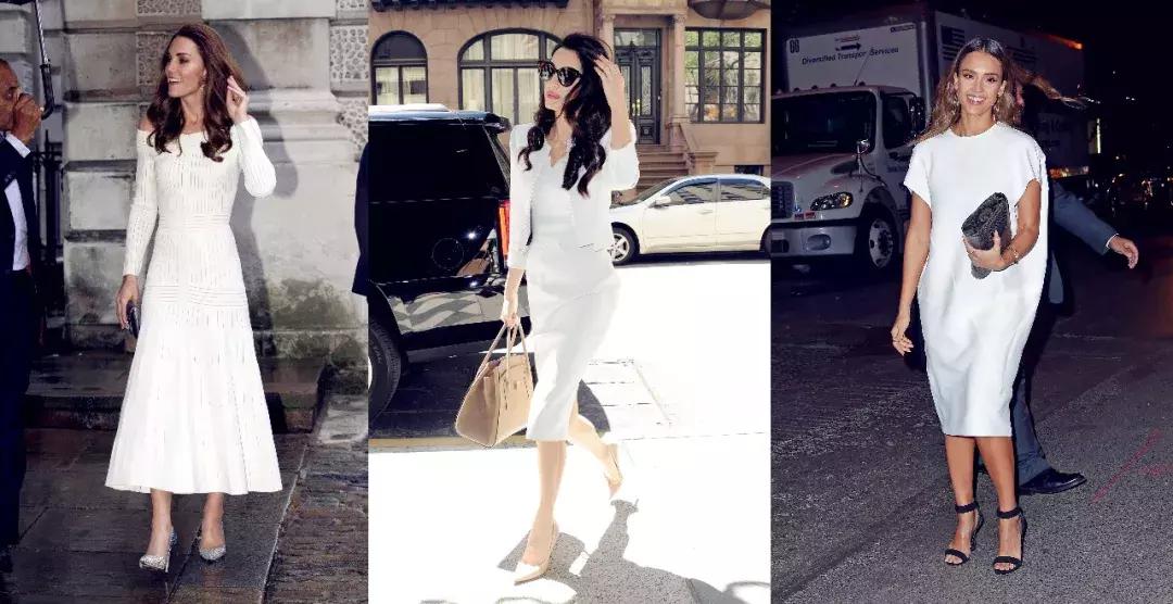 夏天一定要穿白色衣服,夏天穿白色才是最醒目的