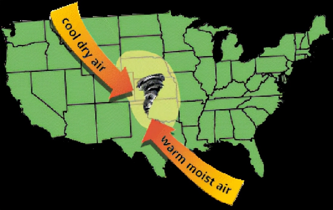 全球龙卷风哪里最多,全球龙卷风最多的国家
