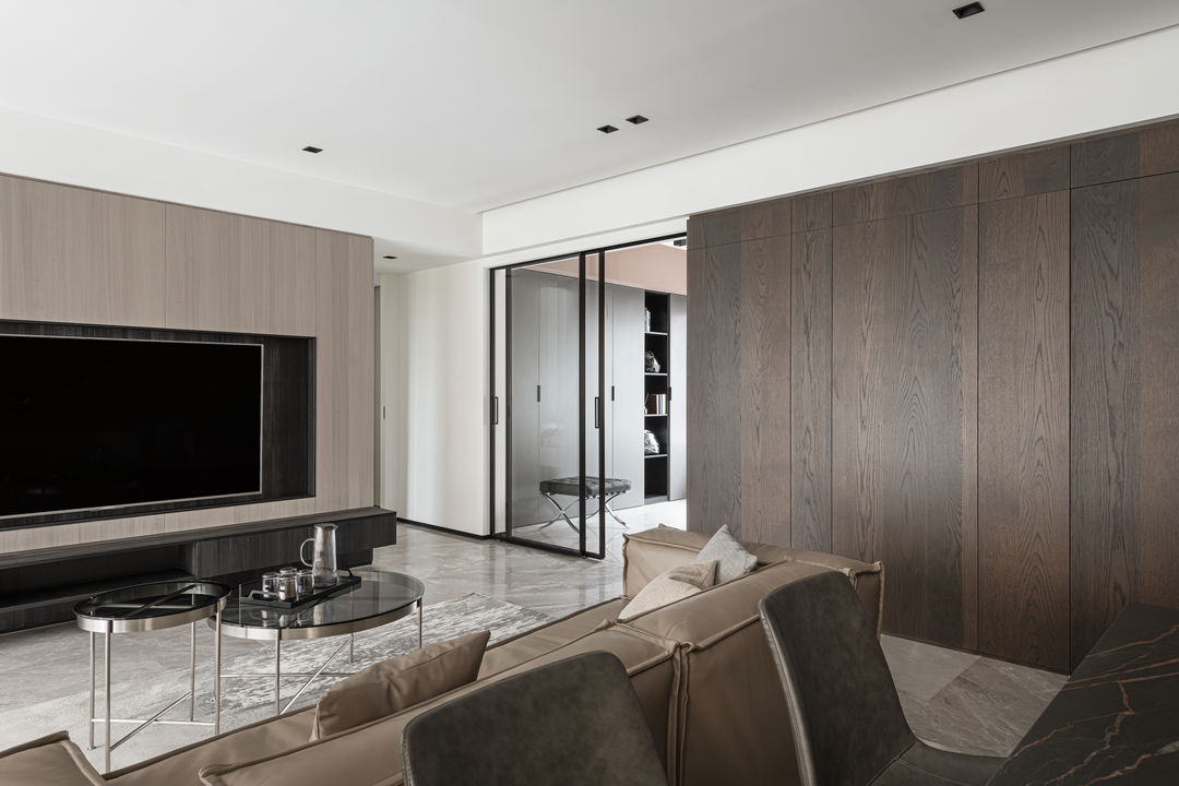 120平现代新中式设计越住越喜欢,大户型120平装修朴素舒适