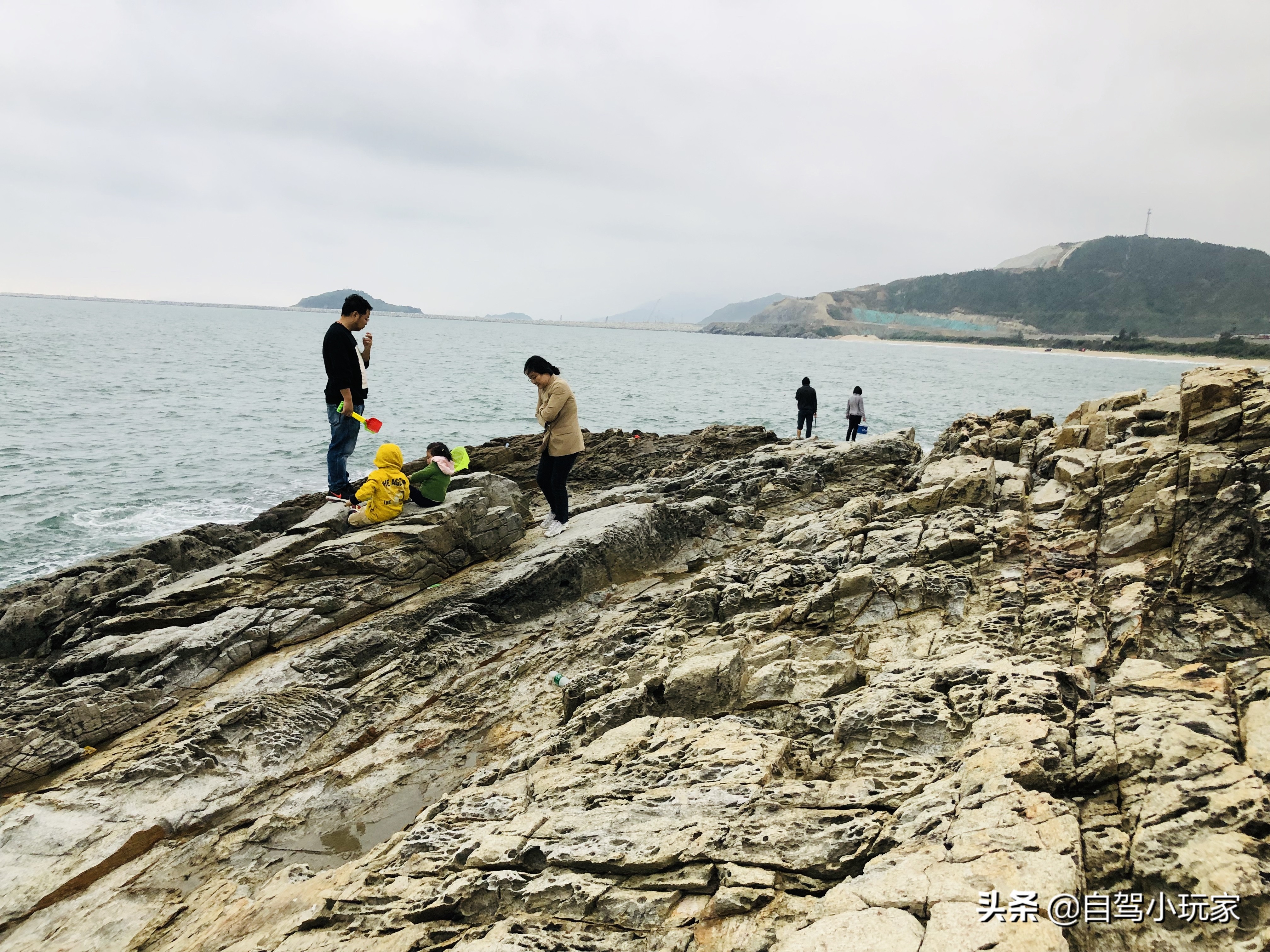 惠州最美礁石海滩,惠州最干净的沙滩推荐