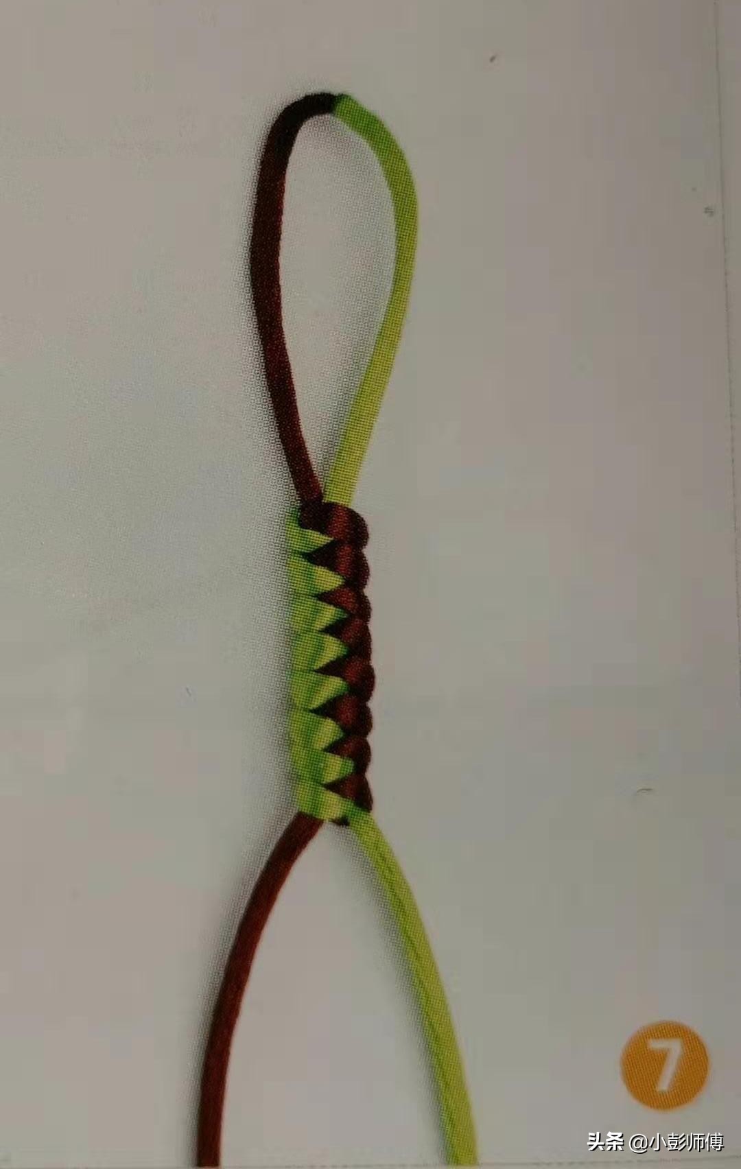 72号玉线编红色金刚结手链用多长,金刚结手链的完整编法活结