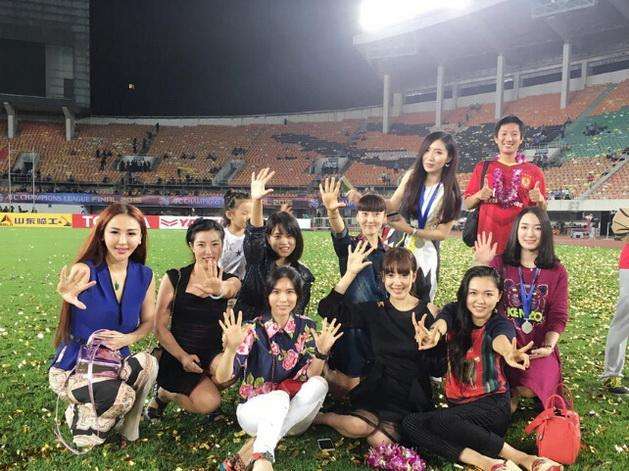 国足美艳太太团盘点,国足太太团堪称世界级球员