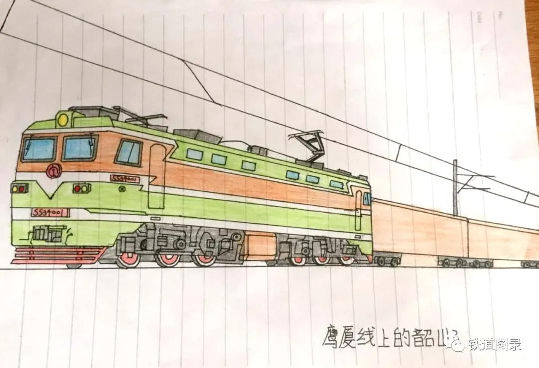 铁路人文:手绘火车