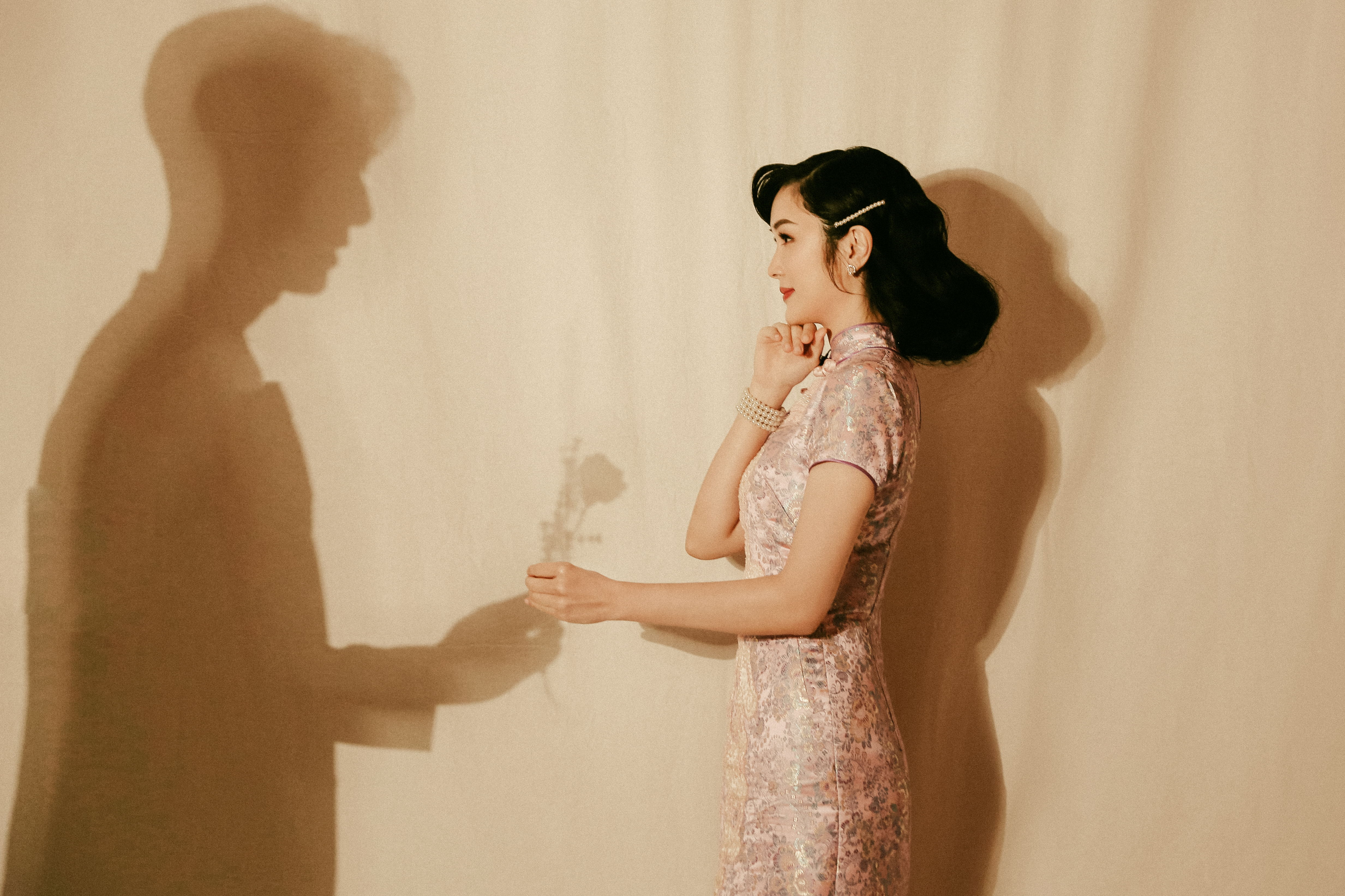 母亲看到吴尊林丽吟的婚纱照,吴尊林丽吟婚纱照测试