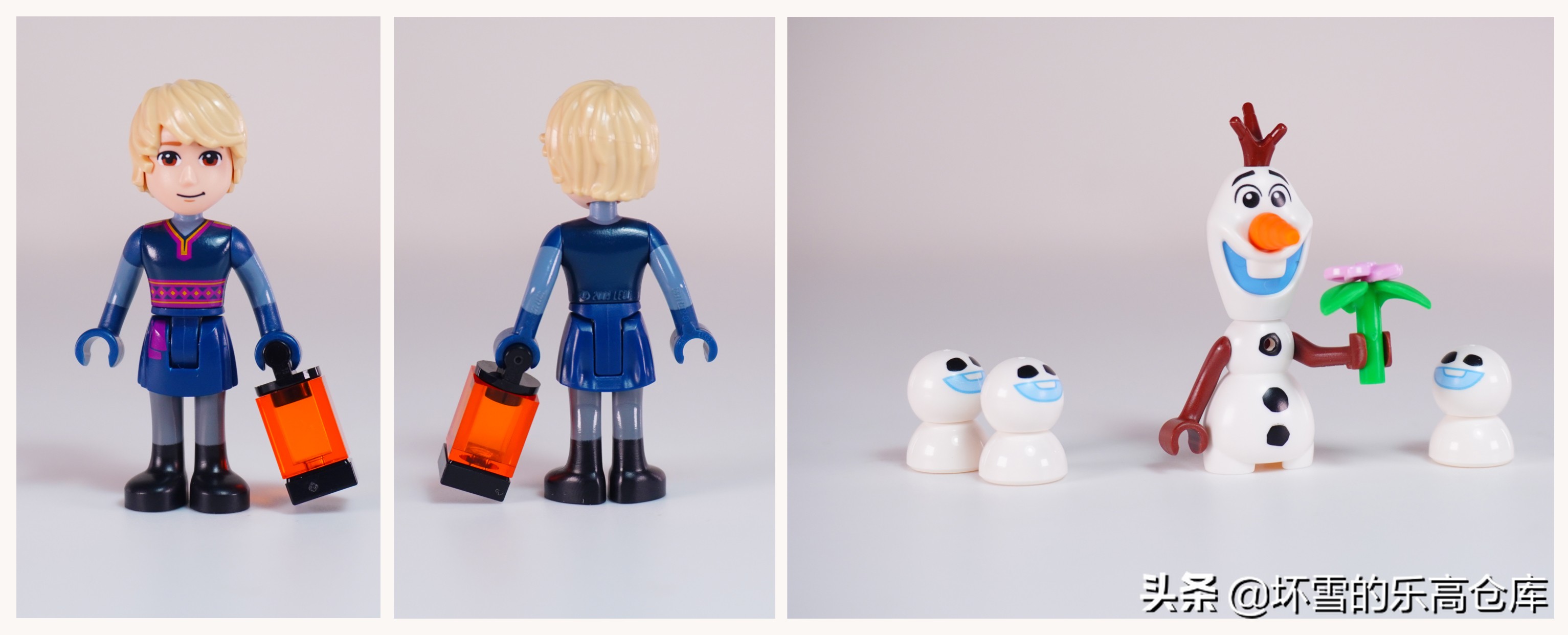 乐高迪士尼粉色城堡开箱,少女心乐高公主城堡