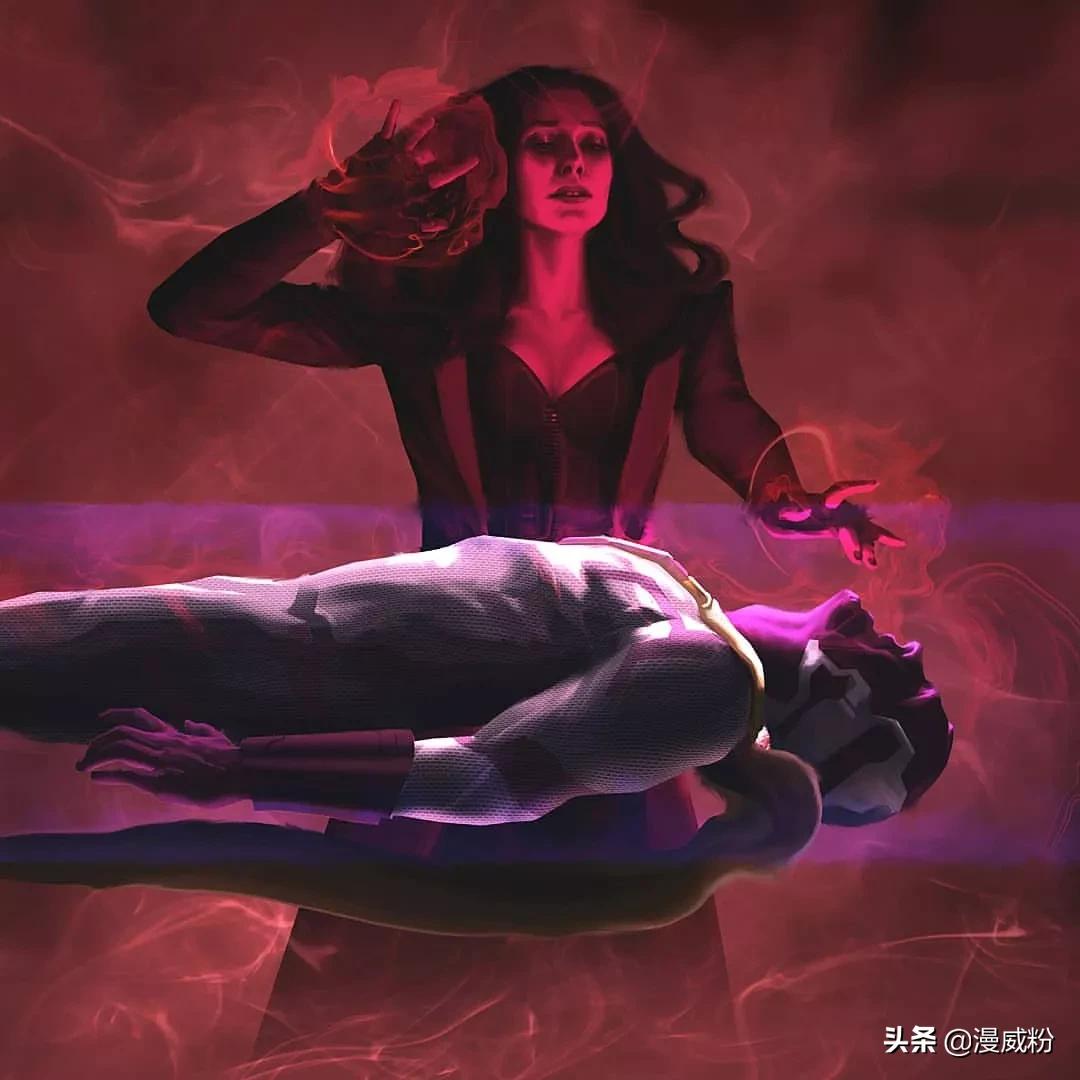 复联4超燃片段绯红女巫,复联4首映场绯红女巫手撕灭霸