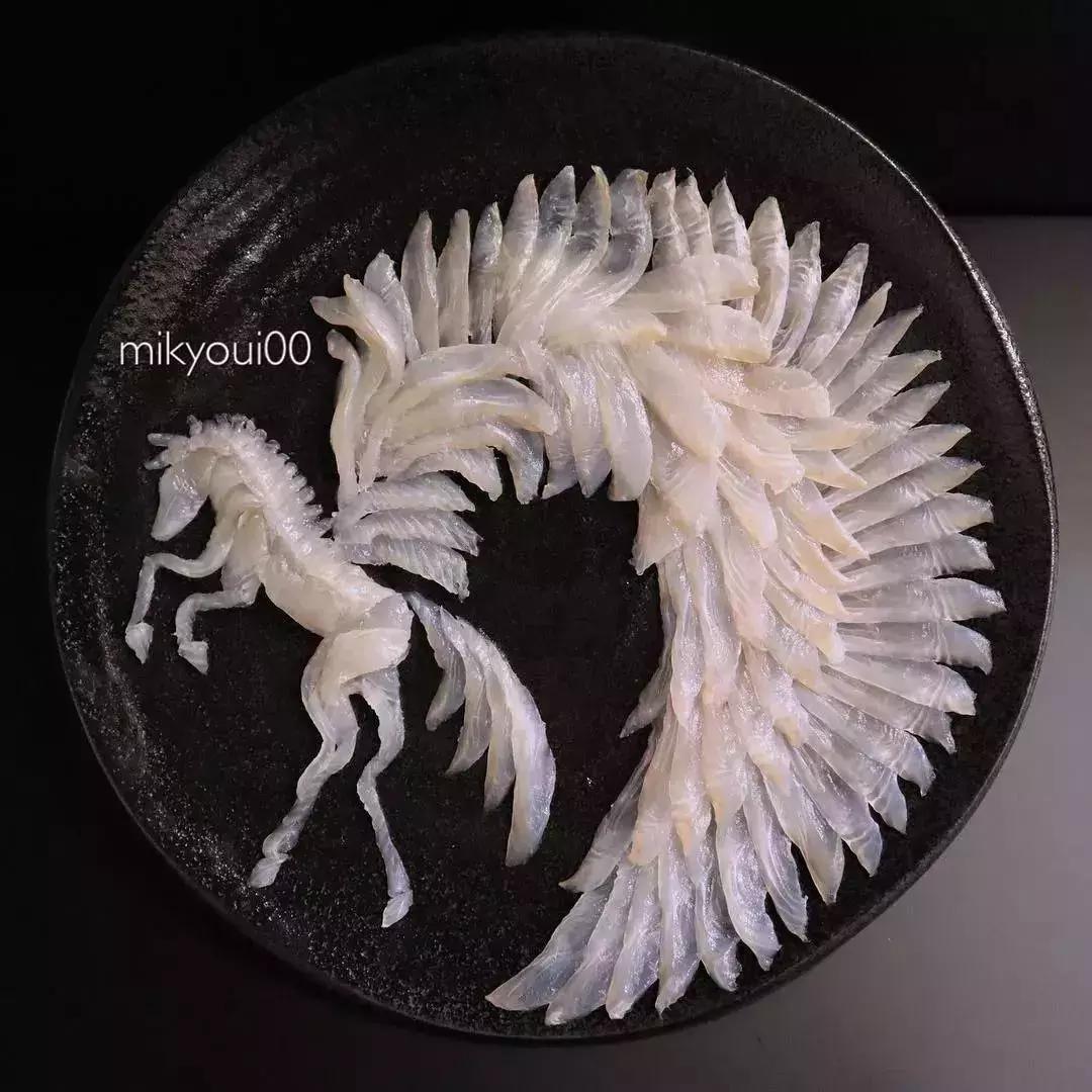 他用3d作画每张图都美到窒息,用三文鱼作画也能美到爆
