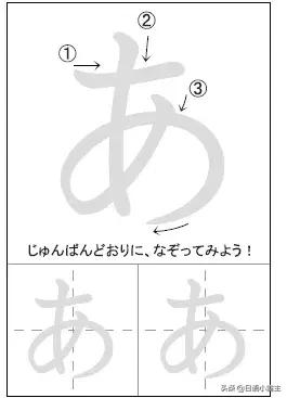 100个日语基本语法初级必备,教你快速写出好看的日语五十音