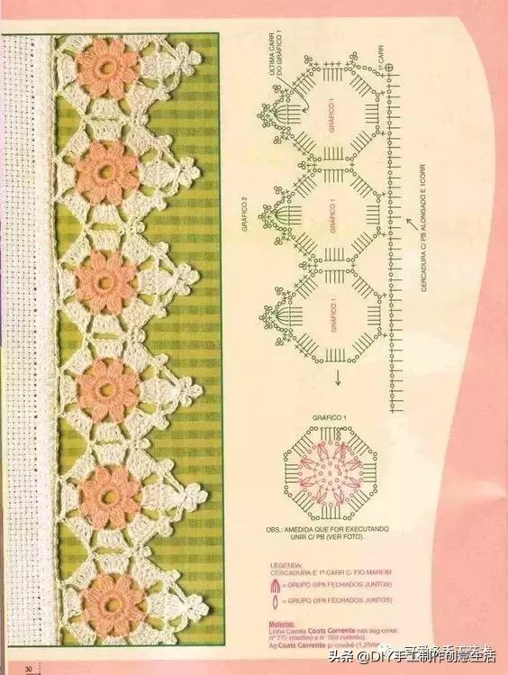 漂亮的钩针桌布衣,钩针钩织漂亮桌布衣图解