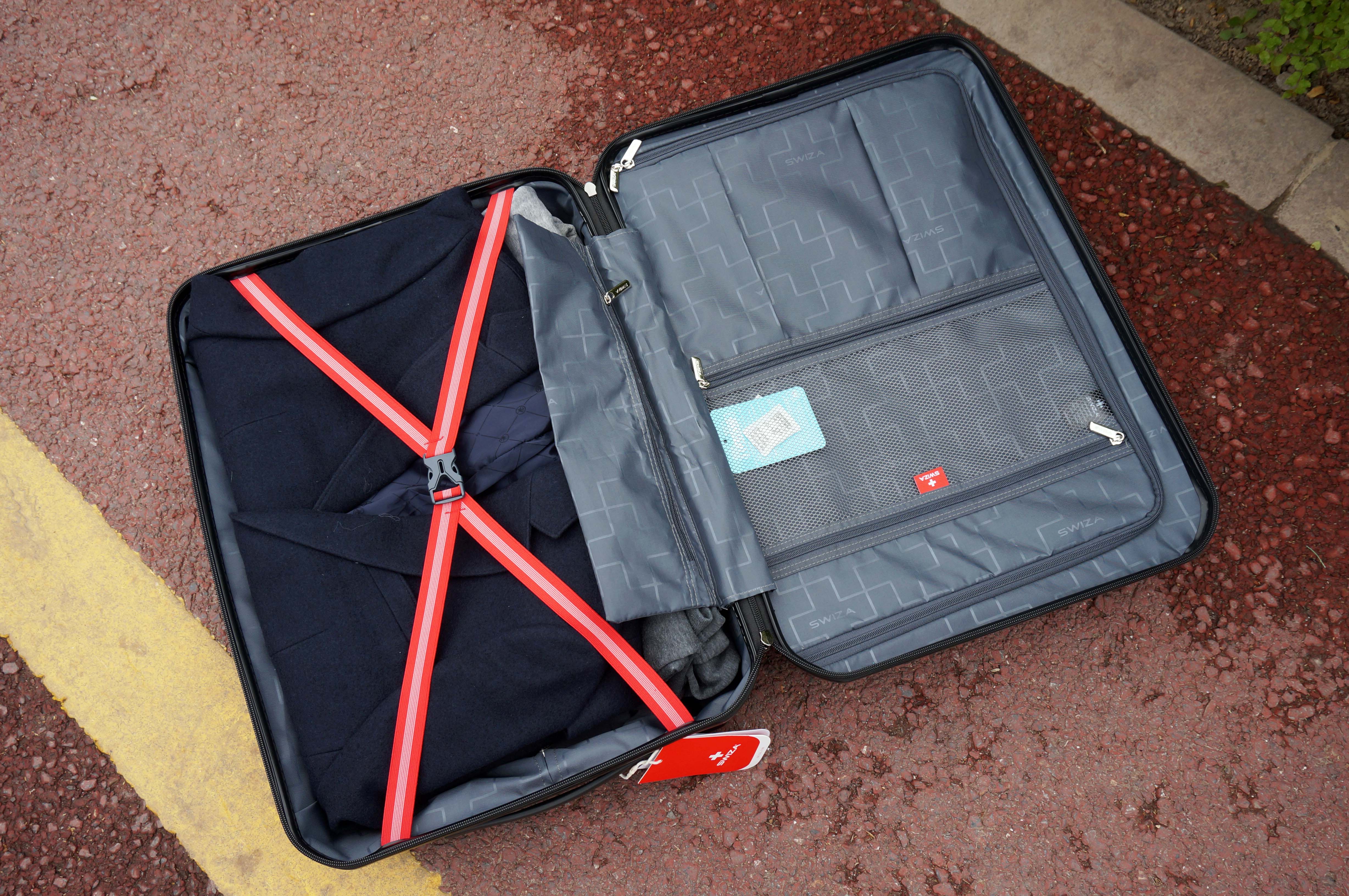 瑞士本土品牌swiza旅行箱好在哪,便携收纳拉杆箱