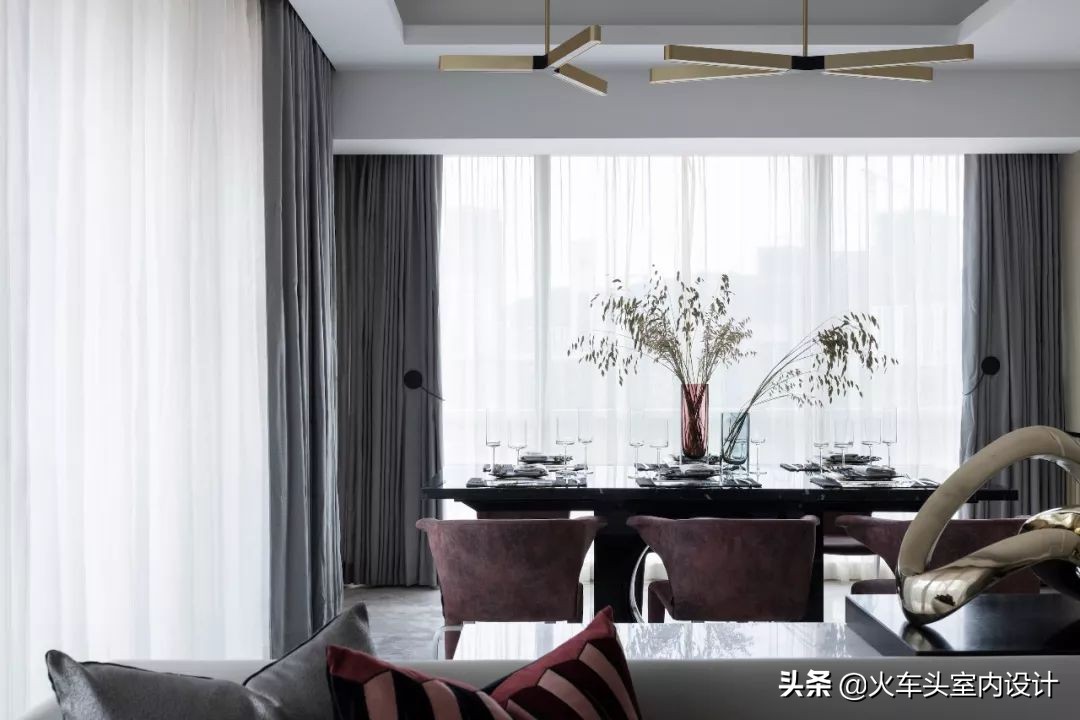 意式顶级轻奢风样板房,意式轻奢样板间