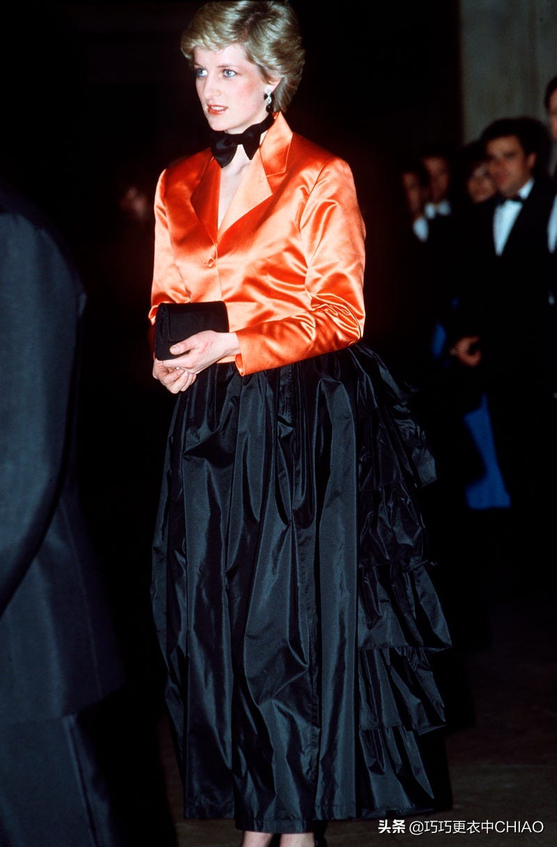 王室王妃戴安娜,王室戴安娜日常穿搭