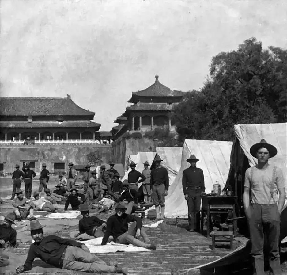 清朝末年八国联军入侵资料,清朝1900年八国联军