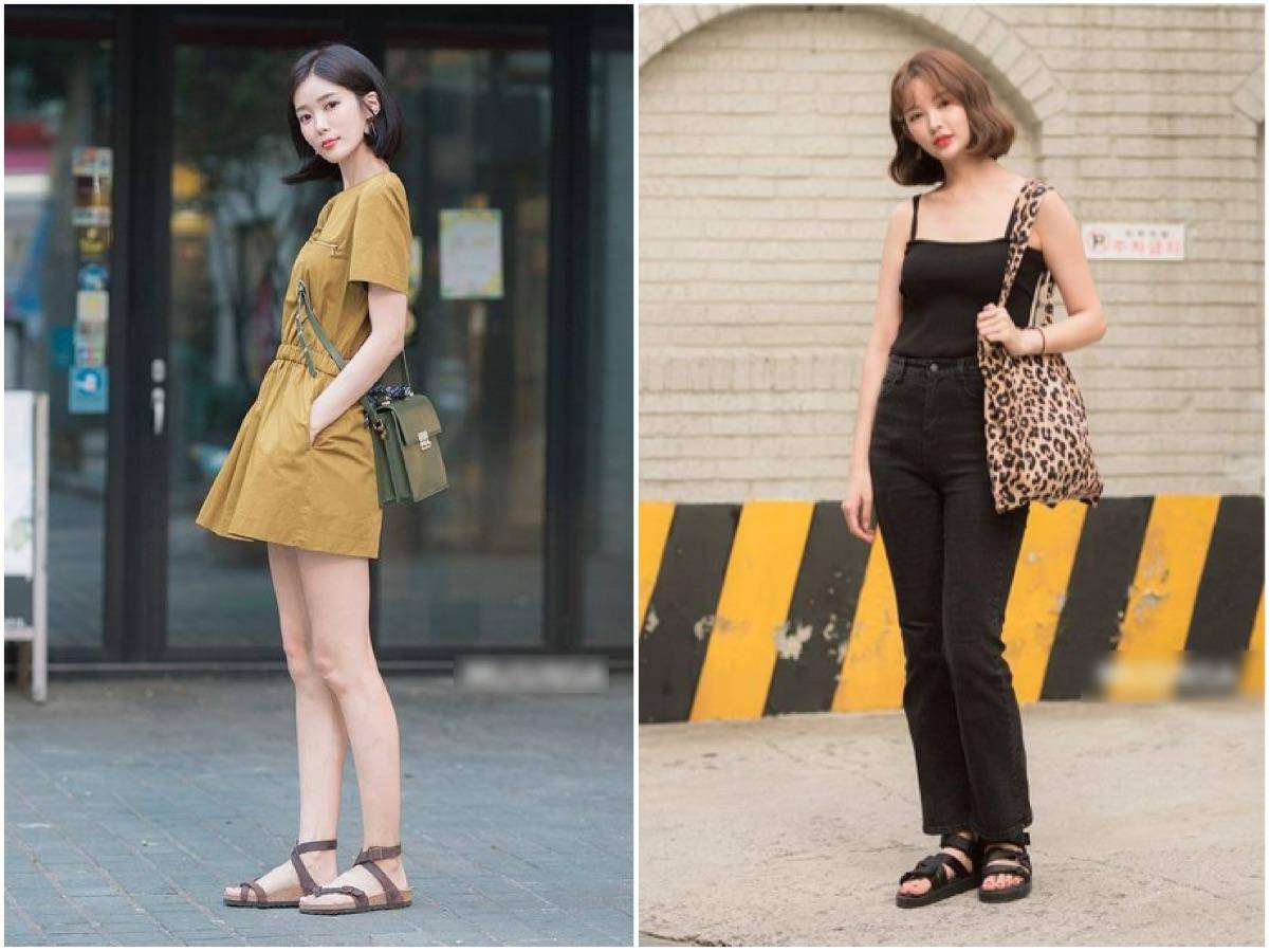 夏季t恤干净舒服的穿搭,白t恤韩系风格穿搭夏季