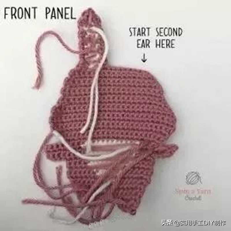 小魔怪的钩编教程,钩针收纳小怪兽