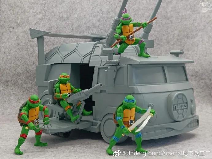 旧时光模玩忍者神龟,模玩忍者神龟