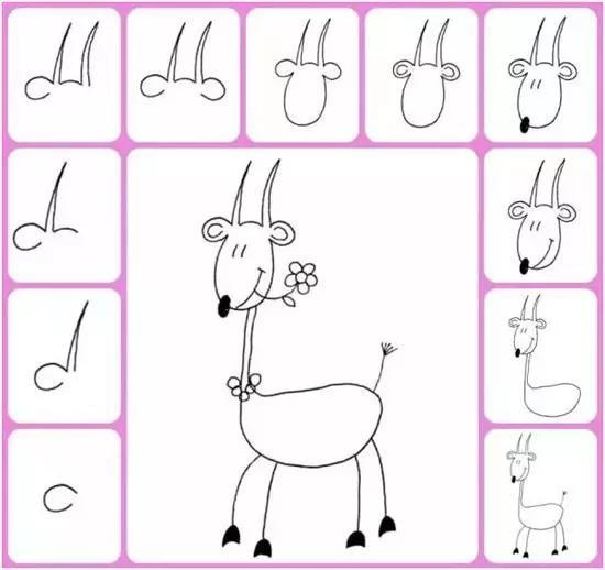 简笔画大全幼儿园简单又漂亮,全家福简笔画六口人超简单幼儿园