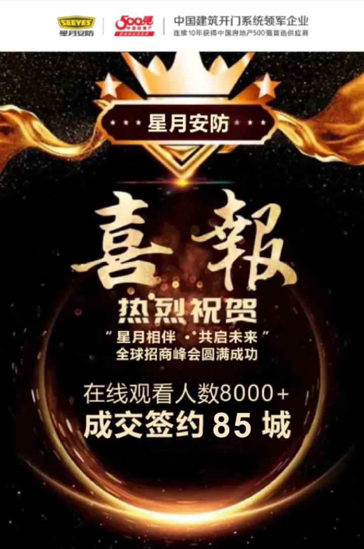 85城｜星月安防5月4日全国经销商会议圆满收官