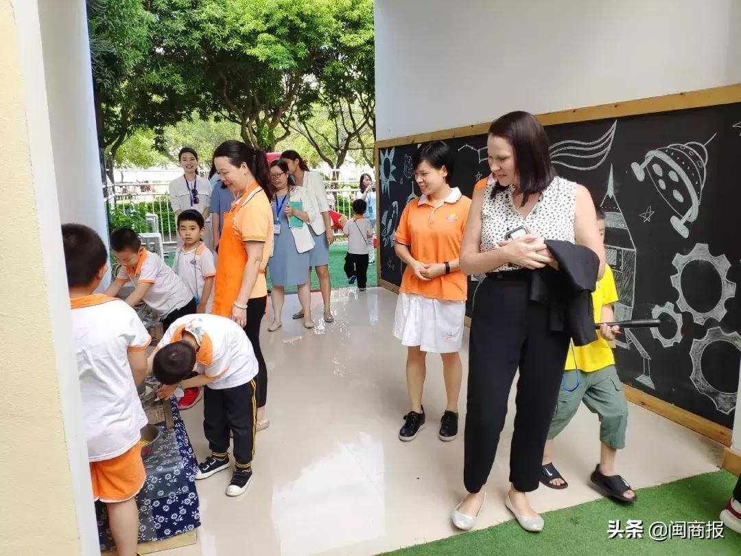 香港玛歌瑞特参访团到厦门幼儿园互动交流