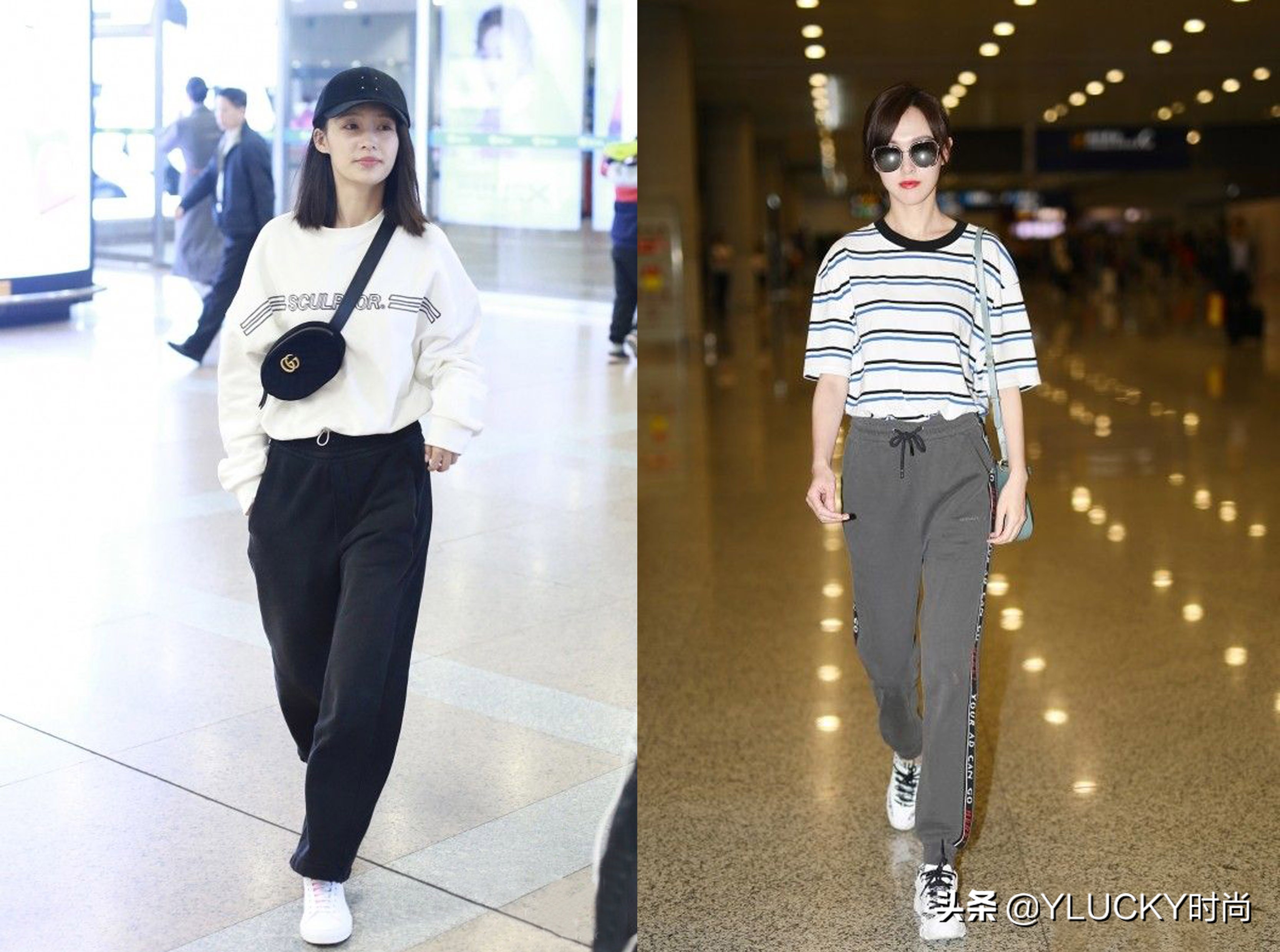 运动裤的舒适与时尚，昼夜大温差轻松换装，简单搭配时髦休闲装