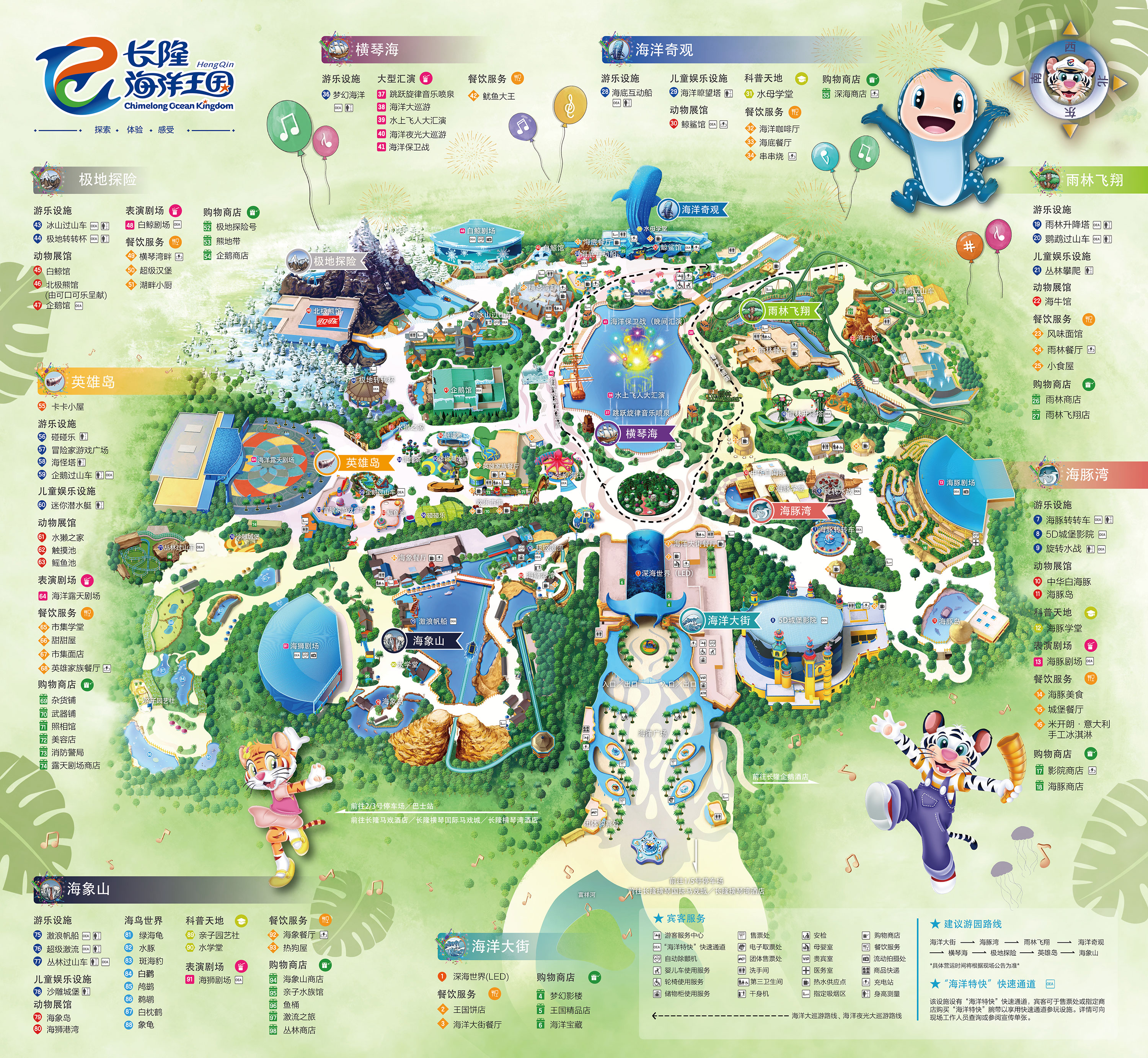 长隆海洋王国亲子游路线,珠海长隆海洋王国亲子游超全攻略
