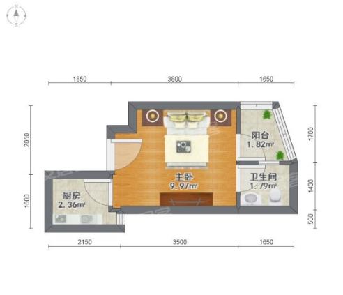 福田花园100平方多少钱,福田区红树林海景花园