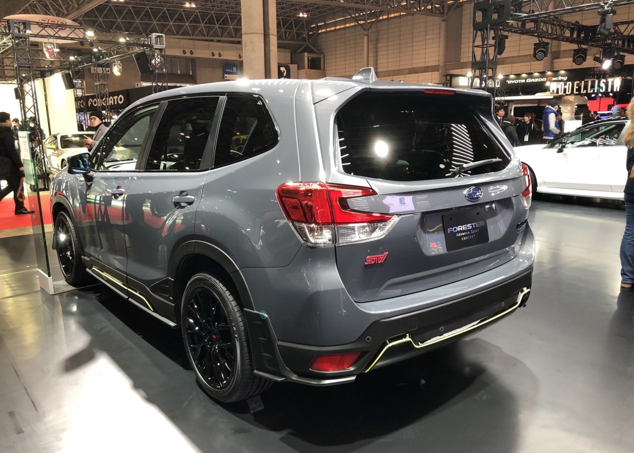 斯巴鲁森林人改装迈森轮毂,改装斯巴鲁森林人外观