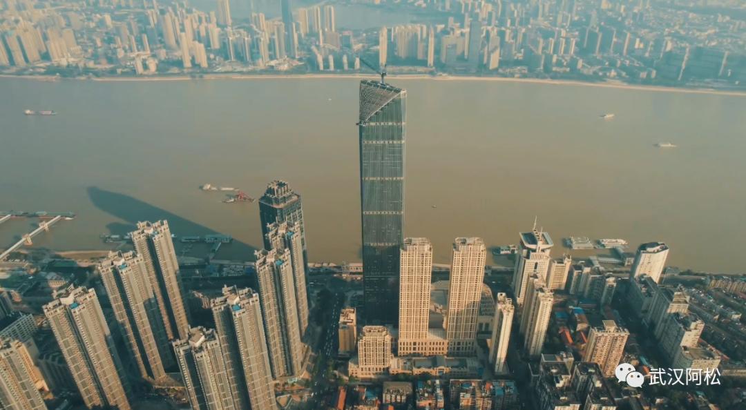 武汉十大高楼合集,武汉200米高楼全景一览