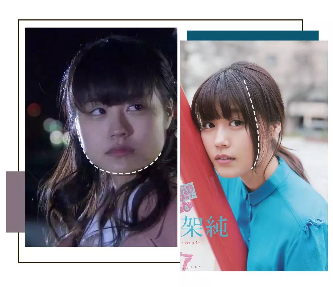 大饼脸最适合什么短发发型图片,适合老气大饼脸的锁骨发发型