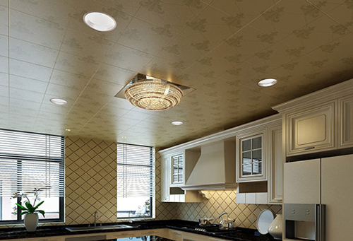 pvc塑料扣板二级吊顶安装方法视频,pvc吊顶安装效果图