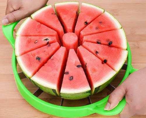 夏天吃西瓜怎么切,酒店切西瓜方法技巧