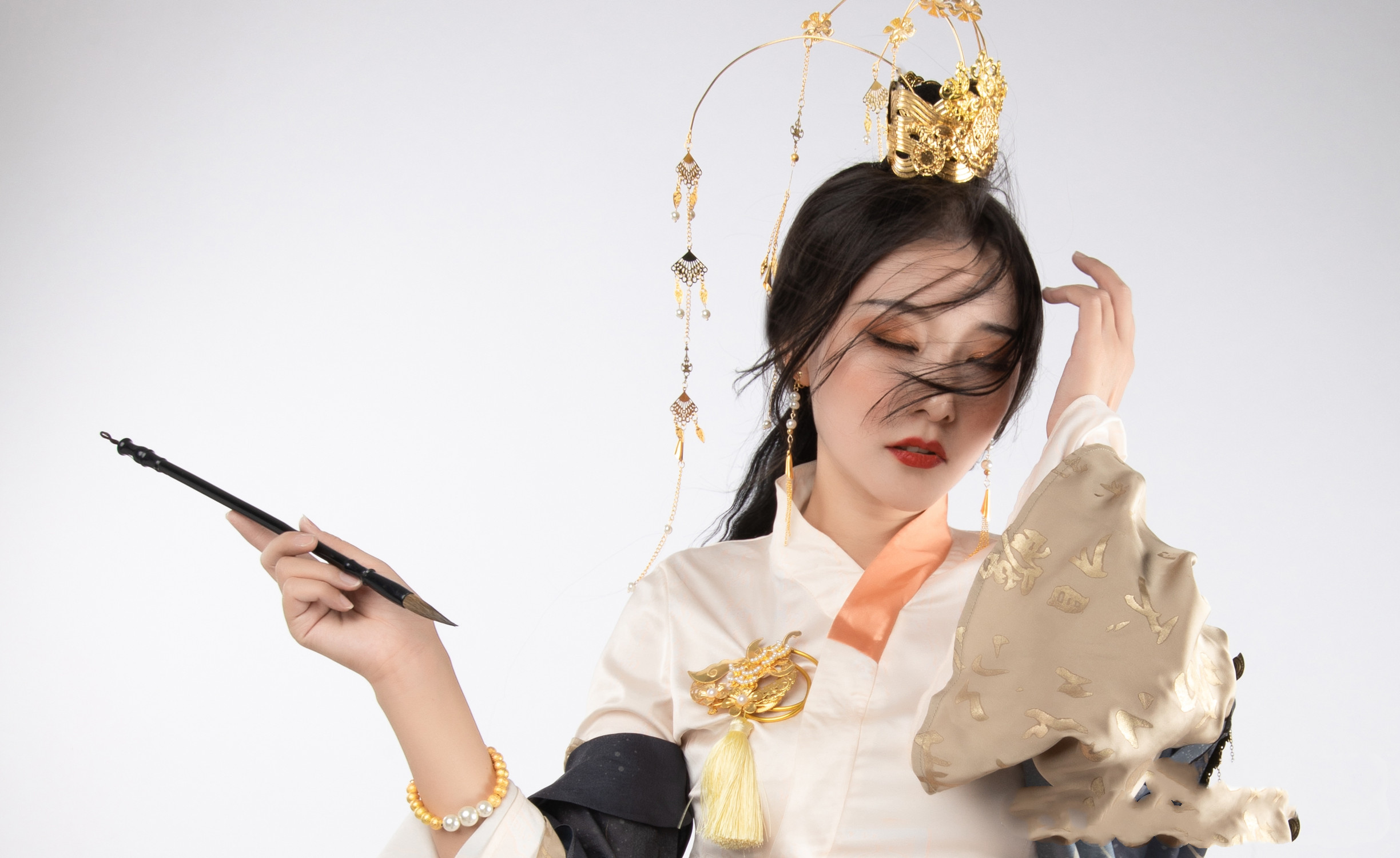 天涯明月刀白衣公子羽cos,天涯明月刀cosplay太白