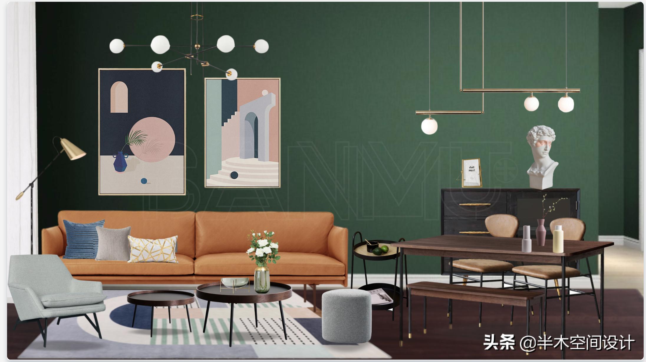 精装房改造法式复古深色,精装房改造轻法式与小复古