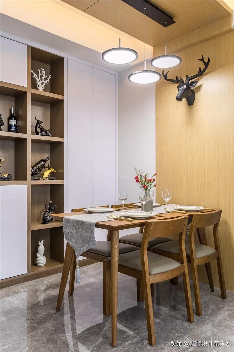 小户型餐柜酒柜设计,餐边柜酒柜一体设计轻奢