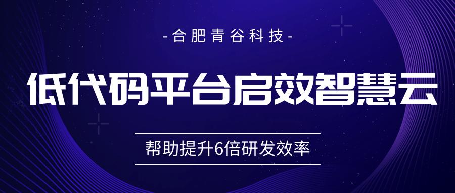 青谷科技:低代码,傻瓜式操作,企业研发效率翻倍是如何实现的?