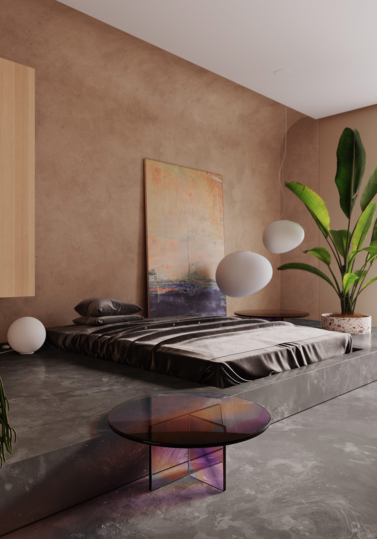 色彩质感强的室内设计,色彩主义室内设计