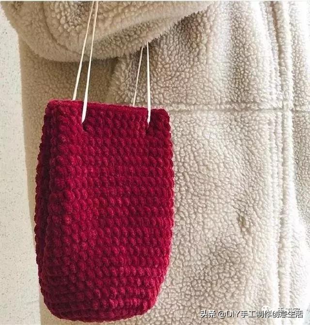 简单易学的编织包包教程,教程手工编织包包夏天大容量