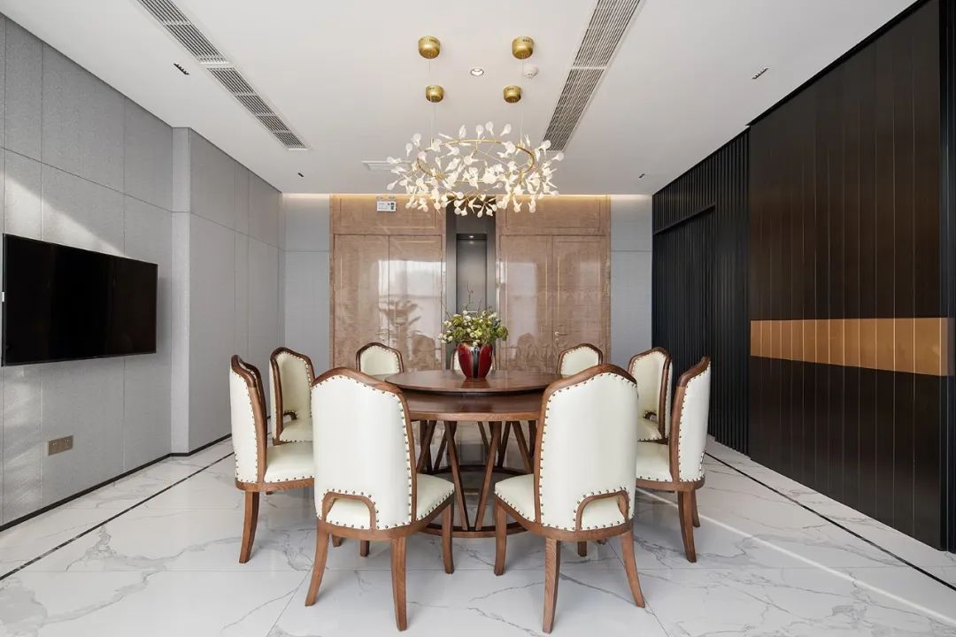 新中式会所玄关装修效果图,中式装修2000平会所