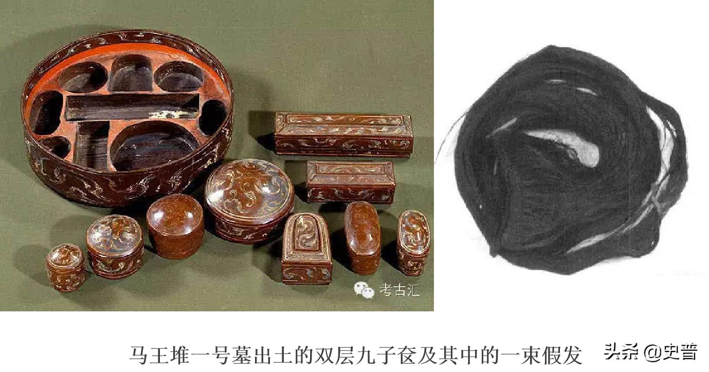 雾鬓假发,雾鬓云鬟古代女子的假发