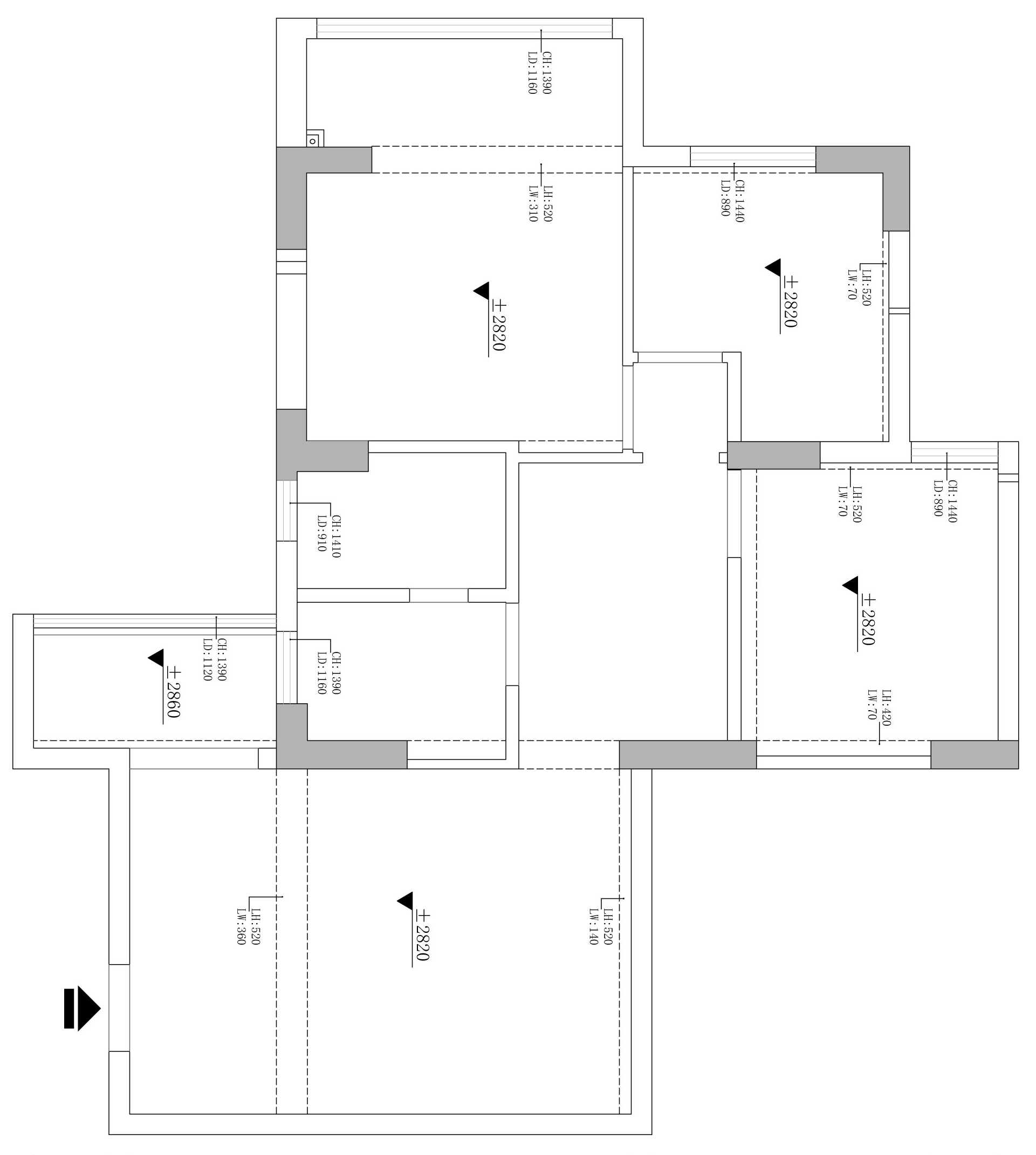 整容级空间改造术，80㎡”老破小“也能有春天