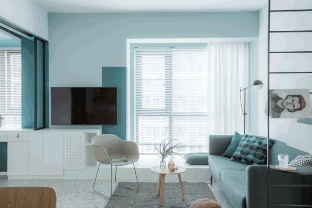 她家75㎡,果断舍弃一间卧室,装完后功能翻倍,颜值大大提升