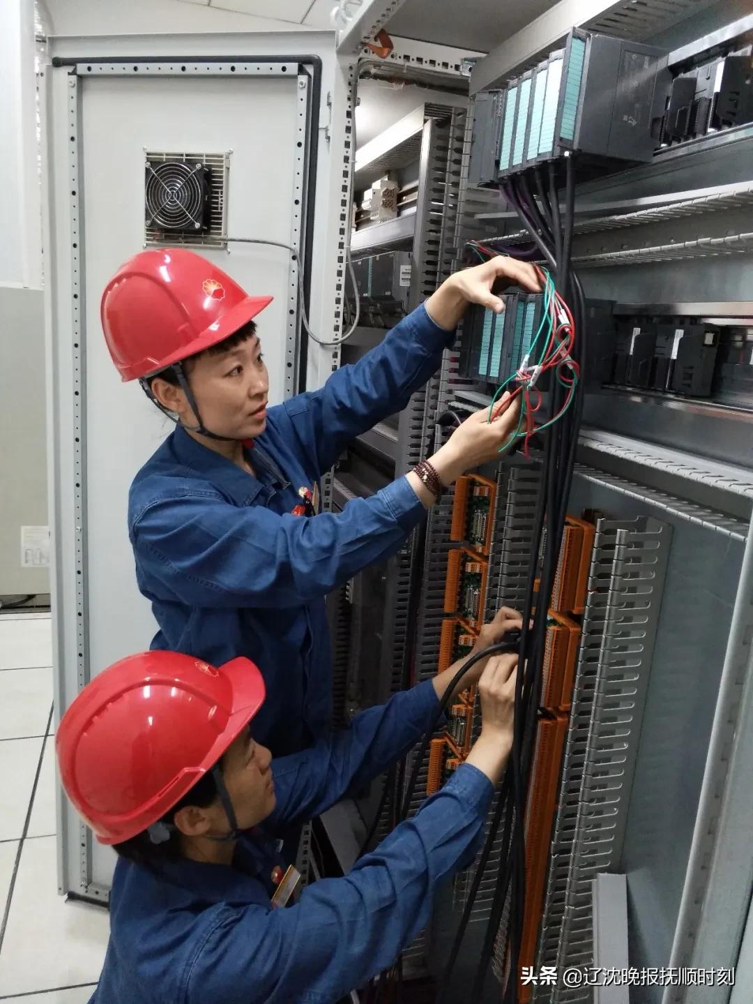 抚顺姐妹花,石化姐妹花