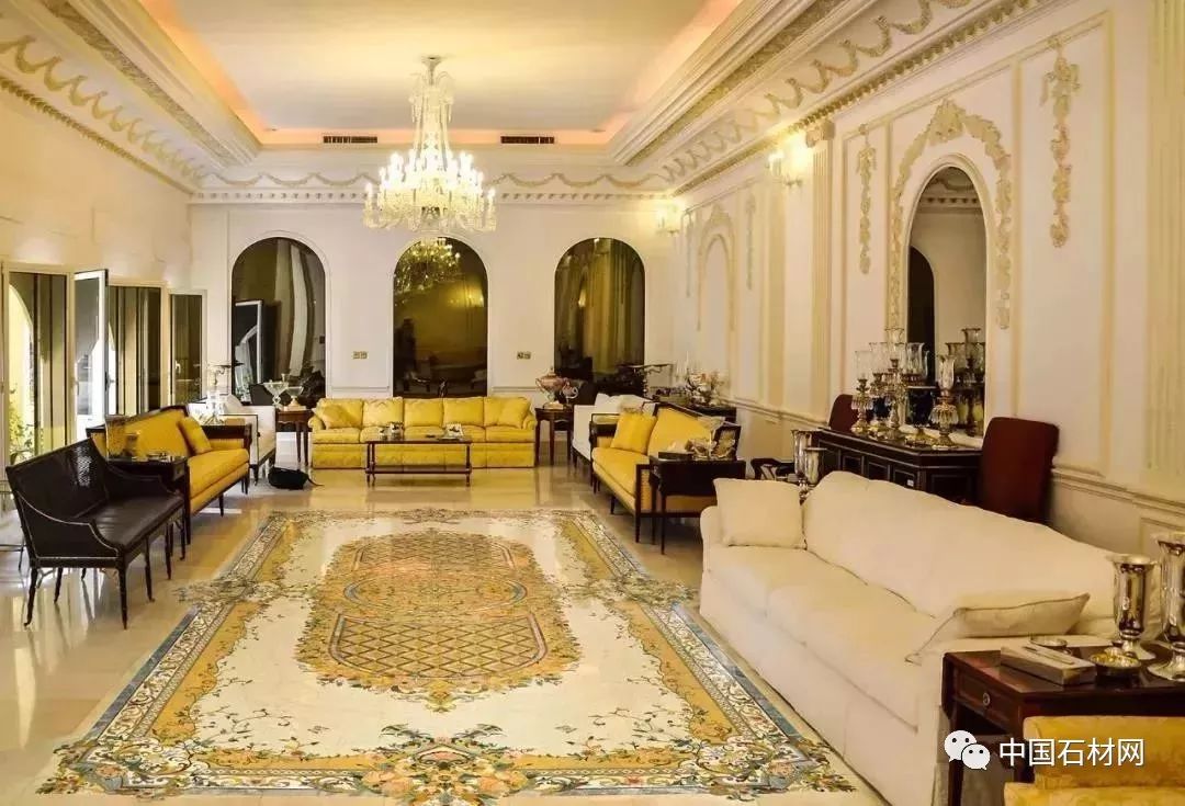 中式别墅石材水刀拼花图册,顶级石材水刀拼花