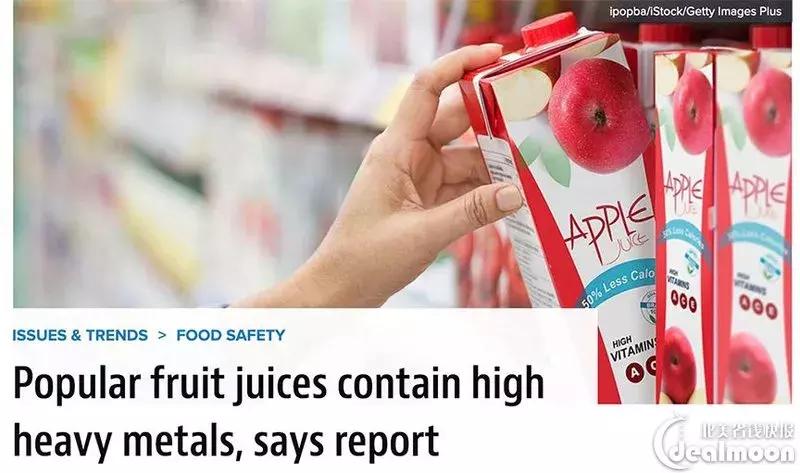 美国橙汁致癌,果汁相关的食品安全危害