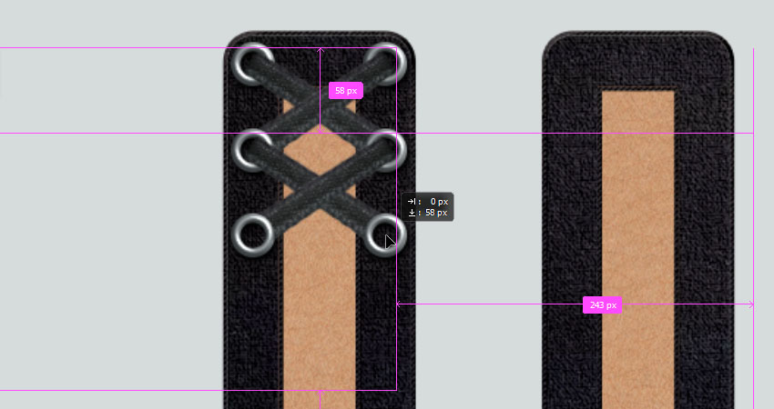 ps怎么做创意字体描边,ps鞋带花边怎么设计