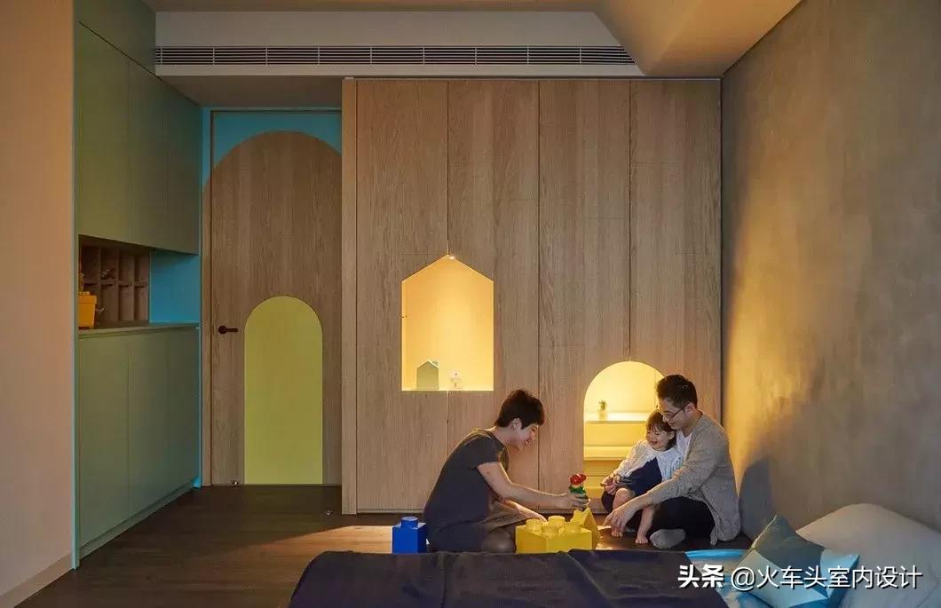 最浪漫亲子宅设计,三口之家亲子宅设计亮点吸引眼球