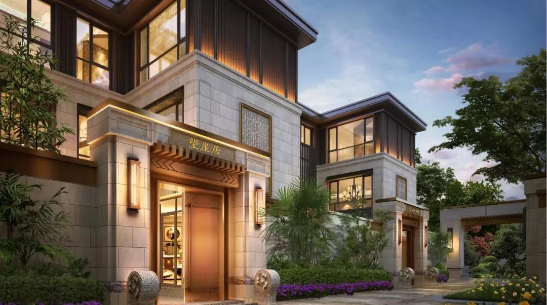 依山傍水苏式园林庭院,自然清幽山谷依山而建的院落