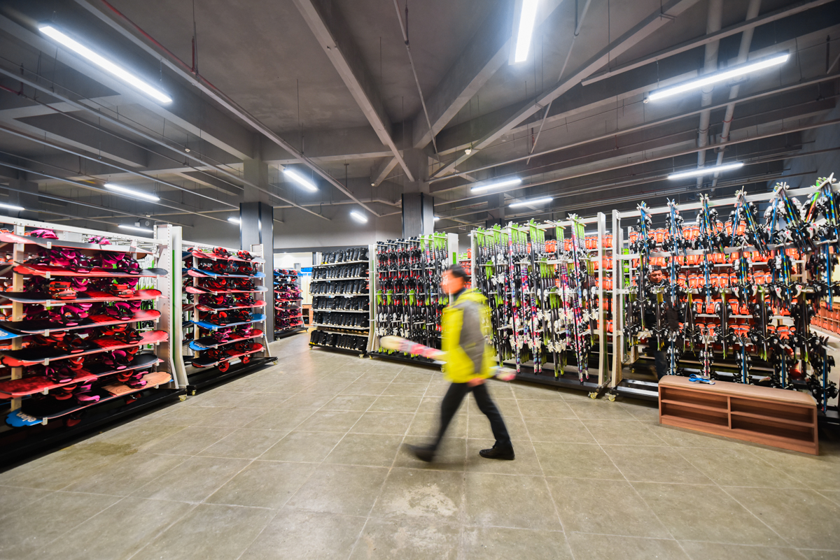 南方比较大的滑雪场,浙江安吉江南天池滑雪场