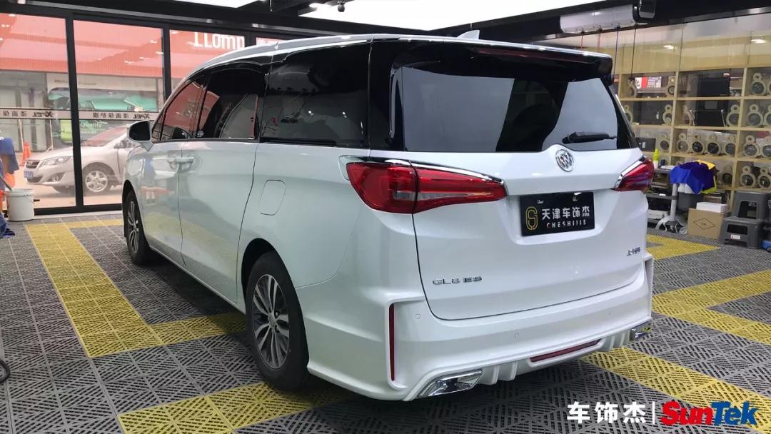 SunTek隔热膜施工案例-别克GL8专业汽车贴膜