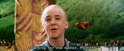 德拉科马尔福和哈利波特交朋友,哈利波特喊过马尔福几次德拉科